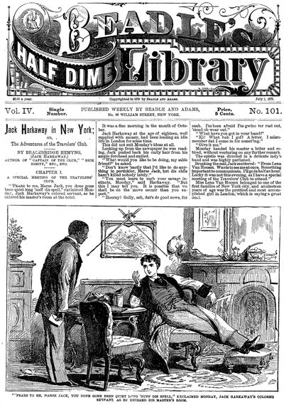 Jack Harkaway in New York; or, The Adventures of the Travelers' Club Jack Harkaway in New York; or, The Adventures of the Travelers' Club