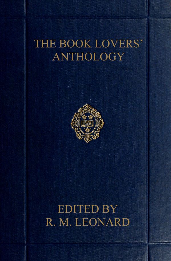 The Book-Lovers' Anthology The Book-Lovers' Anthology
