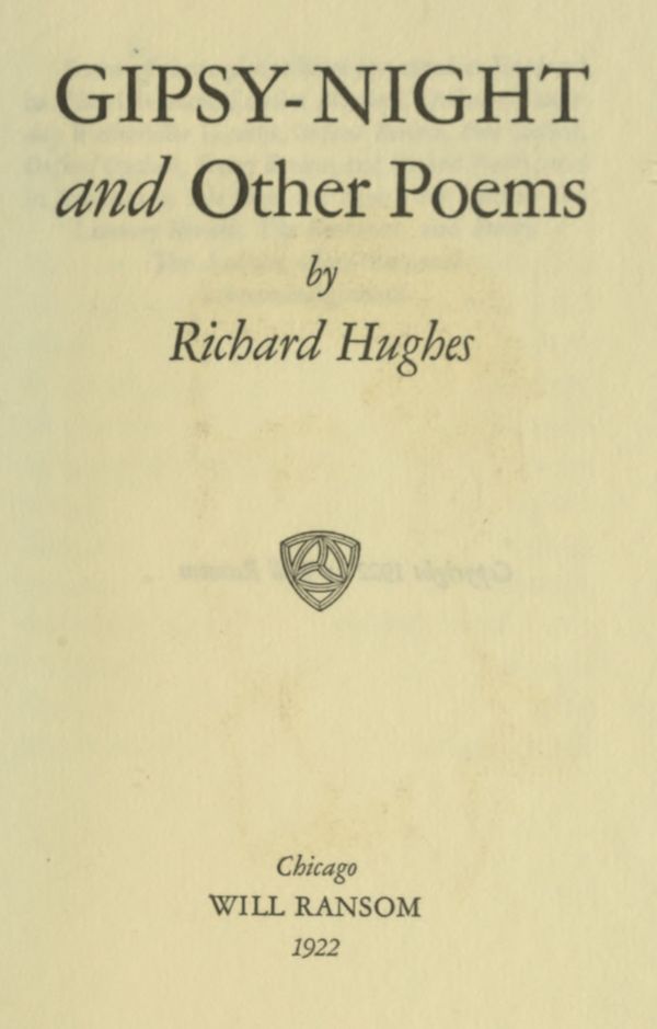 Gipsy-Night, and Other Poems Gipsy-Night, and Other Poems