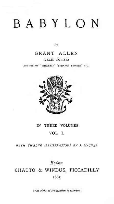 Babylon, Volume 1 Babylon, Volume 1