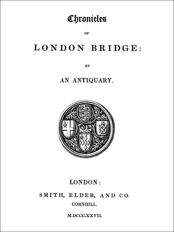 Chronicles of London Bridge Chronicles of London Bridge