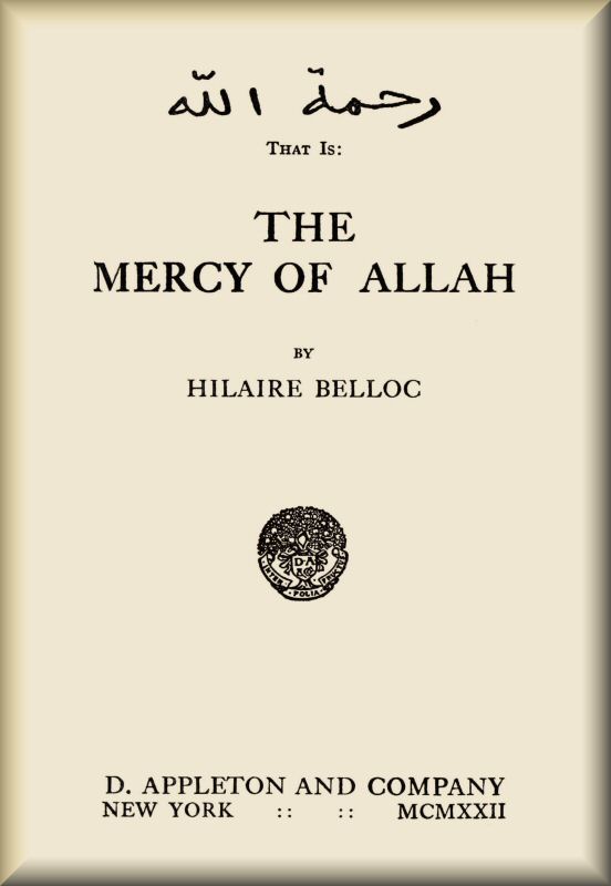 The Mercy of Allah The Mercy of Allah