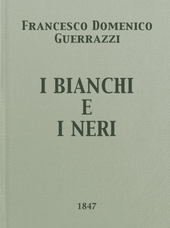 I Bianchi e i Neri: Dramma I Bianchi e i Neri: Dramma