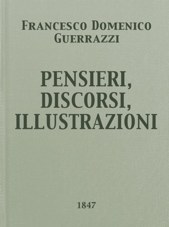 Pensieri, Discorsi, Illustrazioni Pensieri, Discorsi, Illustrazioni