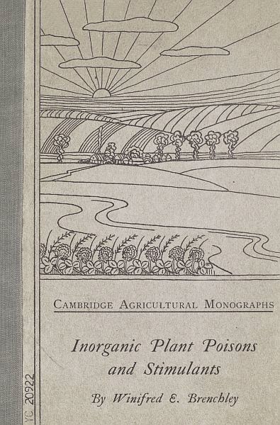 Inorganic Plant Poisons and Stimulants Inorganic Plant Poisons and Stimulants