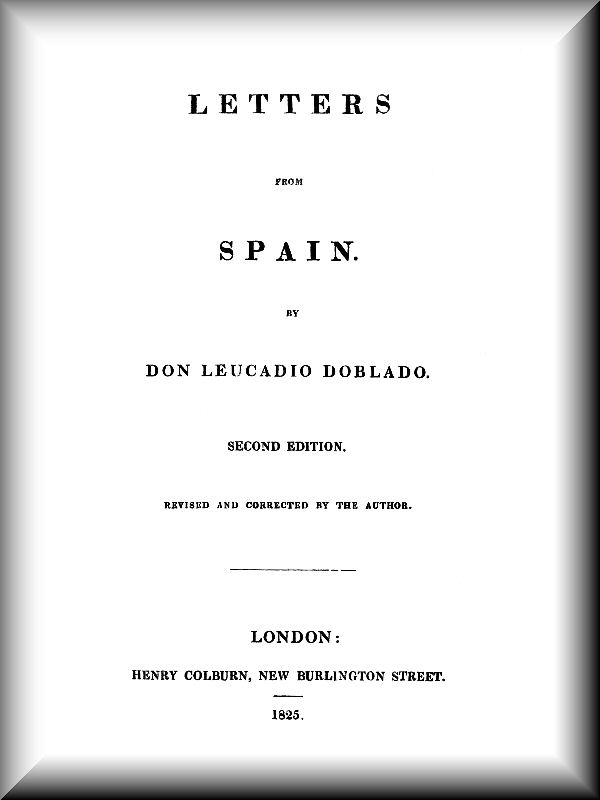 Letters from Spain Letters from Spain