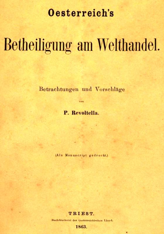 Oesterreich's Betheiligung am Welthandel: Betrachtungen und Vorschläge Oesterreich's Betheiligung am Welthandel: Betrachtungen und Vorschläge