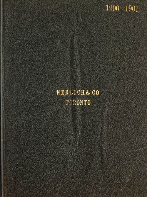 Fall and Holiday Trade, Season 1900-1901, Nerlich & Co. Illustrated Catalogue Fall and Holiday Trade, Season 1900-1901, Nerlich & Co. Illustrated Catalogue