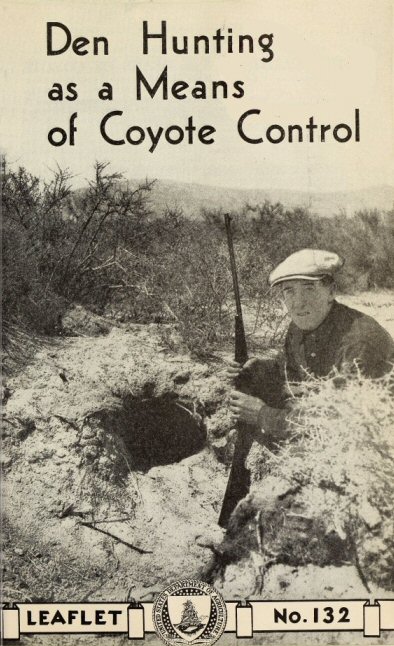Den Hunting as a Means of Coyote Control Den Hunting as a Means of Coyote Control