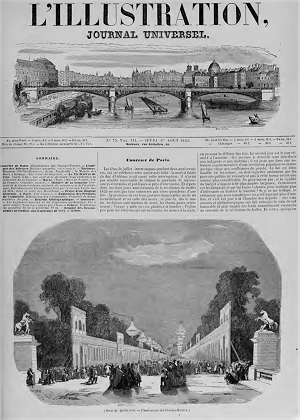 L'Illustration, No. 0075, 1 August 1844 L'Illustration, No. 0075, 1 August 1844