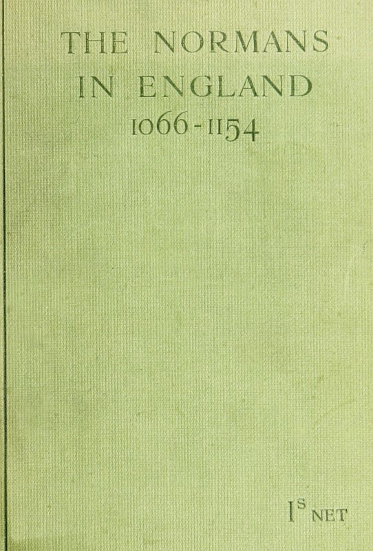 The Normans in England (1066-1154)