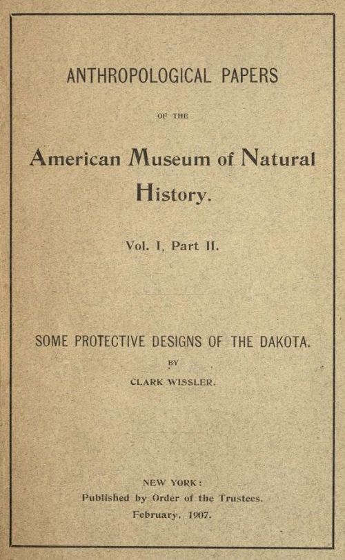 Some Protective Designs of the Dakota Some Protective Designs of the Dakota