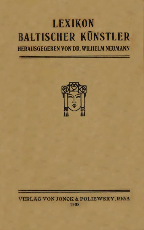 Lexikon baltischer Künstler Lexikon baltischer Künstler