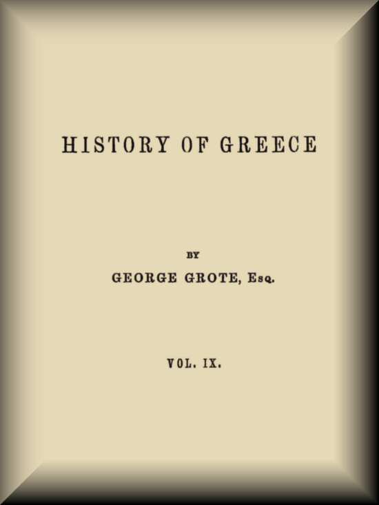 History of Greece, Volume 09 (of 12)
