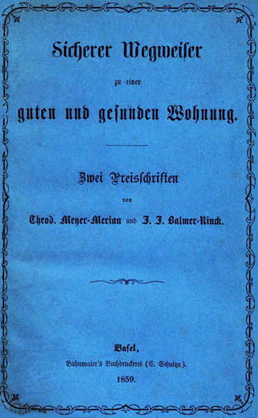 Sicherer Wegweiser zu einer guten und gesunden Wohnung Zwei Preisschriften Sicherer Wegweiser zu einer guten und gesunden Wohnung Zwei Preisschriften