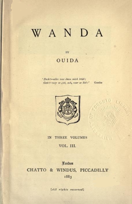 Wanda, Vol. 3 (of 3) Wanda, Vol. 3 (of 3)