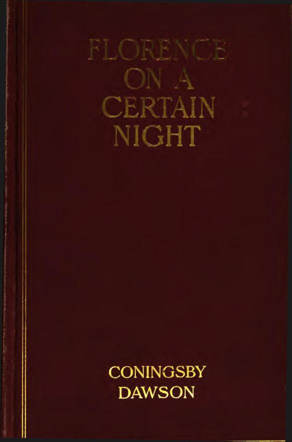Florence on a Certain Night, and Other Poems
