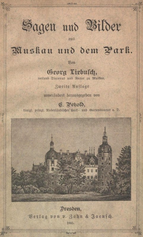 Muskau ve Park'tan Hikayeler ve Resimler Muskau ve Park'tan Hikayeler ve Resimler