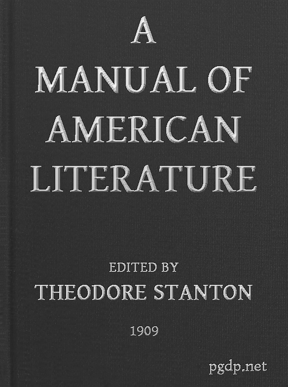 A Manual of American Literature A Manual of American Literature