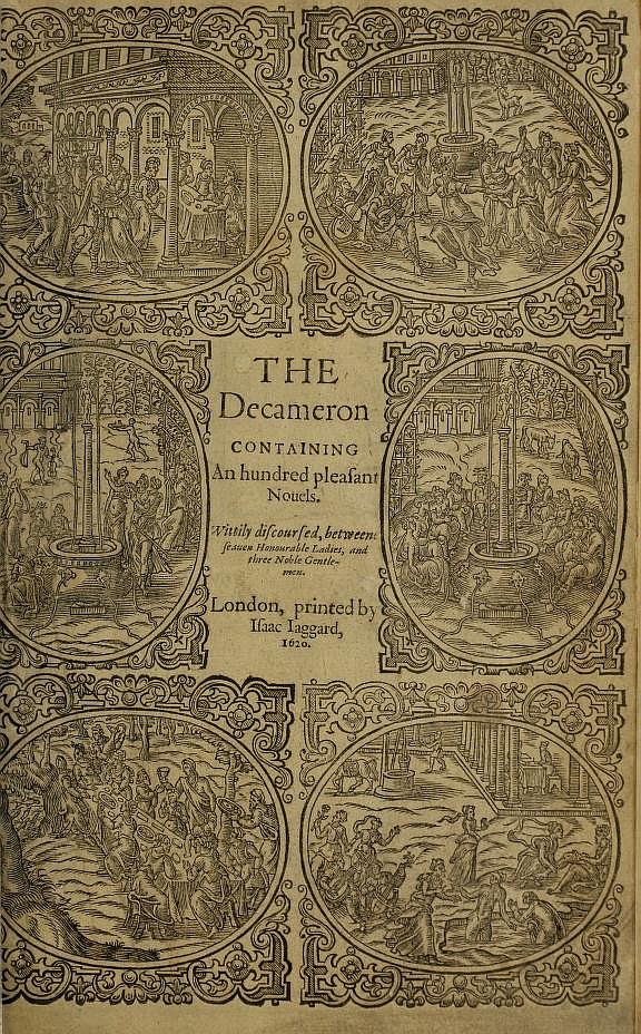 The Decameron (Day 6 to Day 10)
Containing an hundred pleasant Novels
