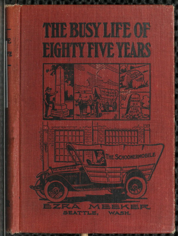 The Busy Life of Eighty-Five Years of Ezra Meeker
Ventures and adventures; sixty-three years of pioneer life in the old Oregon country; an account of the author's trip across the plains with an ox team; return trip, 1906-7; his cruise on Puget Sound, 1853; trip through the Natchess pass, 1854; over the Chilcoot pass; flat-boating on the Yukon, 1898. The Oregon trail.