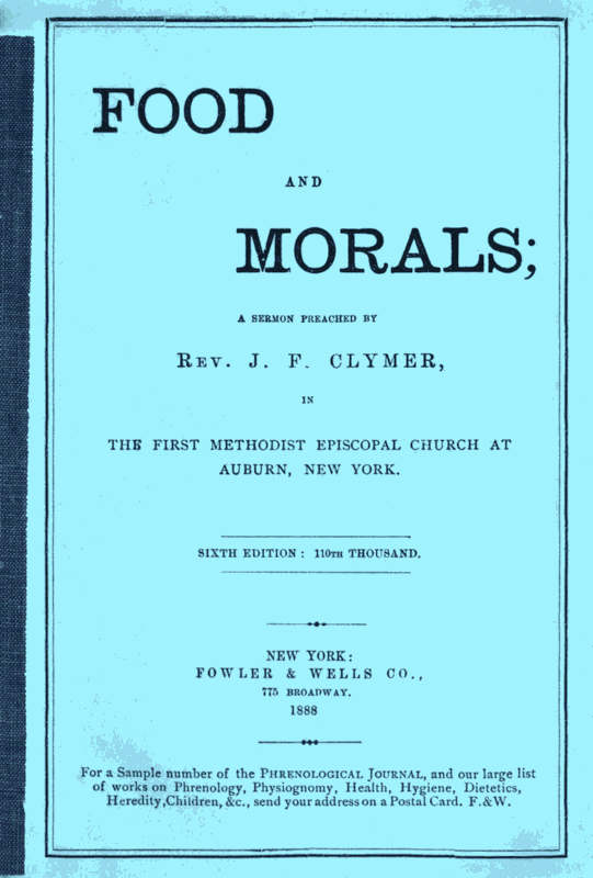 Food and Morals 6th Edition Food and Morals 6th Edition
