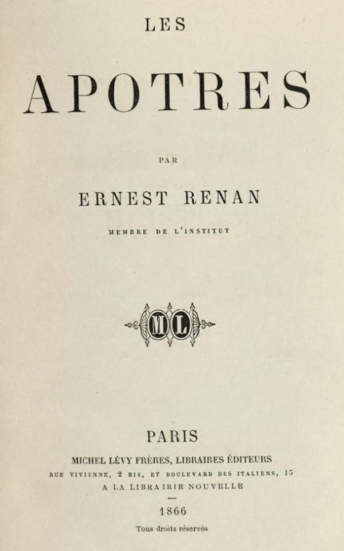 Les apôtres Les apôtres