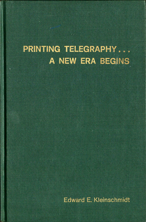 Printing Telegraphy... A New Era Begins Printing Telegraphy... A New Era Begins