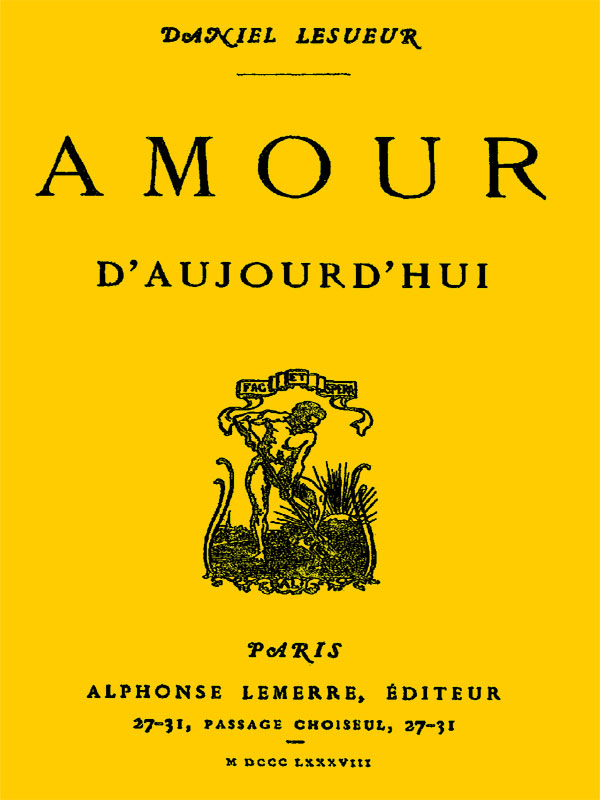 Amour d'aujourd'hui Amour d'aujourd'hui