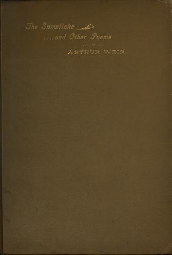 The Snowflake, and Other Poems The Snowflake, and Other Poems