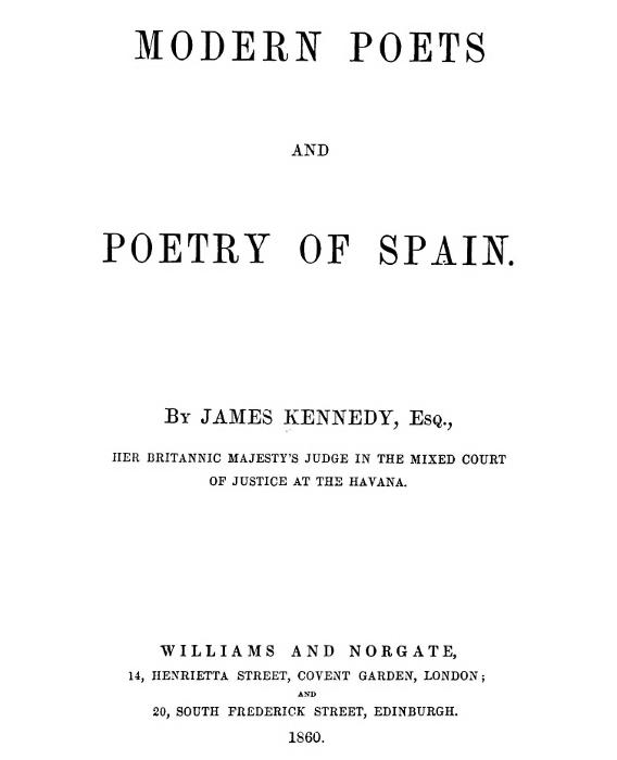Modern Poets and Poetry of Spain Modern Poets and Poetry of Spain