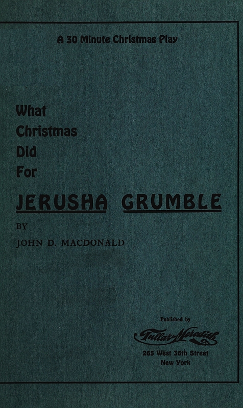 What Christmas Did for Jerusha Grumble