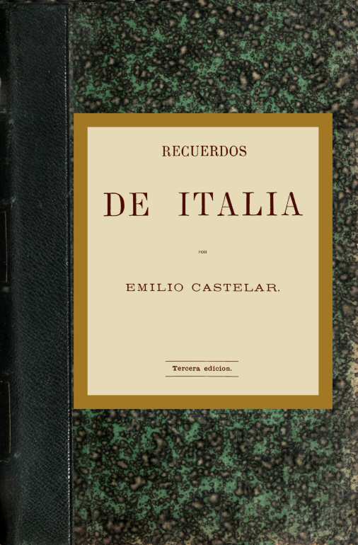Recuerdos de Italia (parte 1 de 2)
