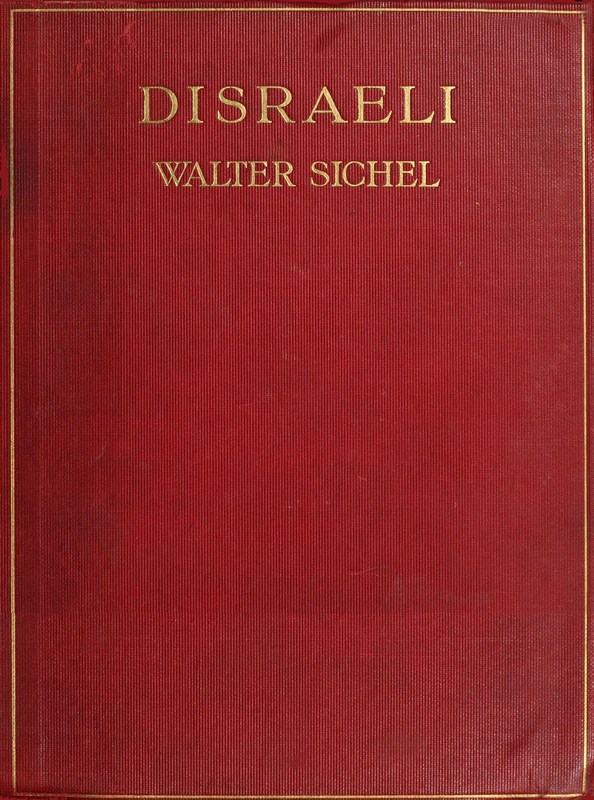 Disraeli: A Study in Personality and Ideas Disraeli: A Study in Personality and Ideas