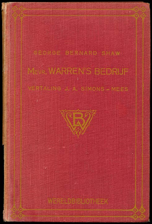 Mevr. Warren's Bedrijf Mevr. Warren's Bedrijf