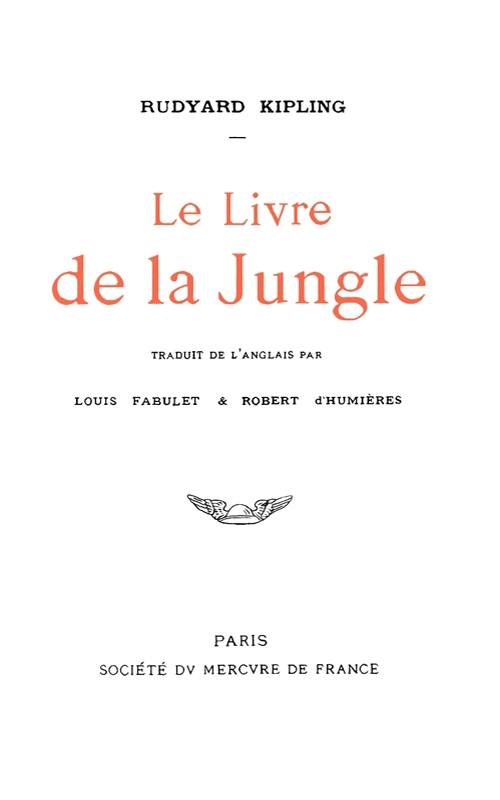 Le livre de la Jungle