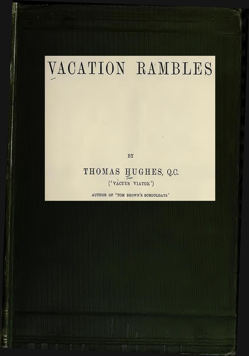Vacation Rambles Vacation Rambles