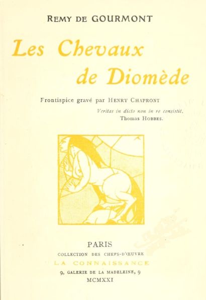 Les chevaux de Diomède: Roman Les chevaux de Diomède: Roman