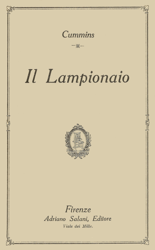Il lampionaio Il lampionaio