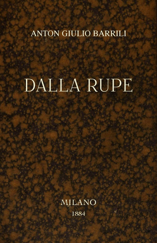 Dalla rupe: novella Dalla rupe: novella