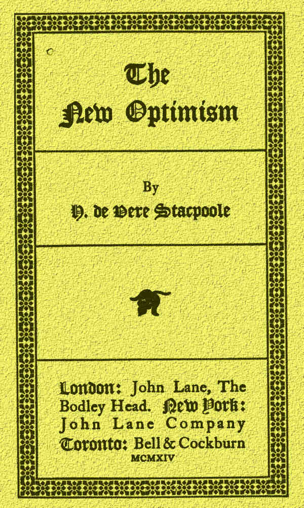 The New Optimism The New Optimism