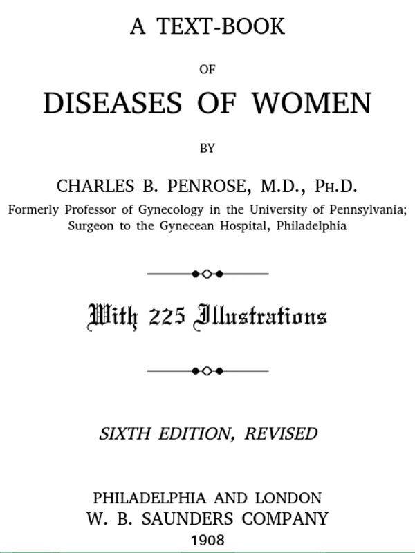A Text-book of Diseases of Women A Text-book of Diseases of Women