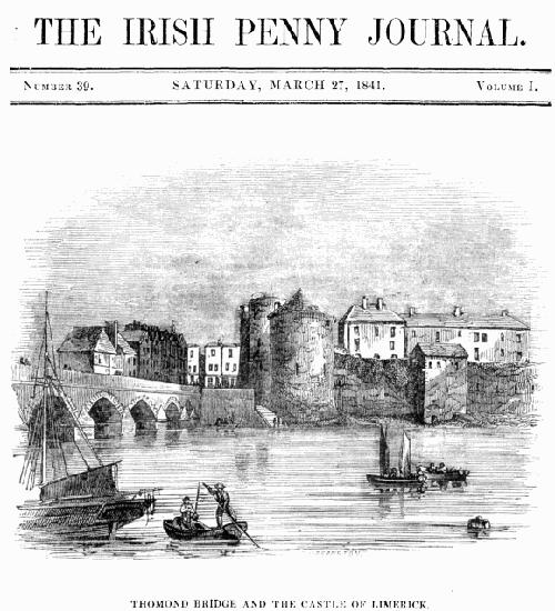 The Irish Penny Journal, Cilt 1 No. 39, 27 Mart 1841 The Irish Penny Journal, Cilt 1 No. 39, 27 Mart 1841
