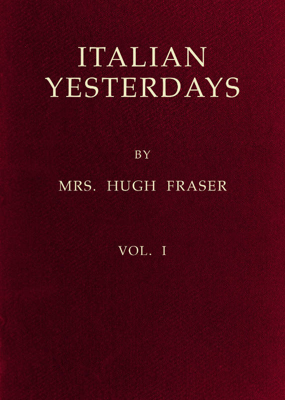 Italian Yesterdays, vol. 1 Italian Yesterdays, vol. 1