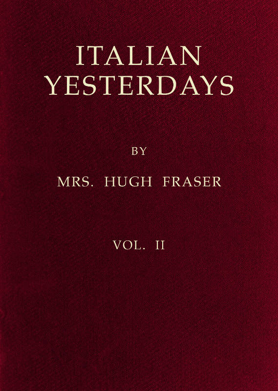 Italian Yesterdays, vol. 2 Italian Yesterdays, vol. 2