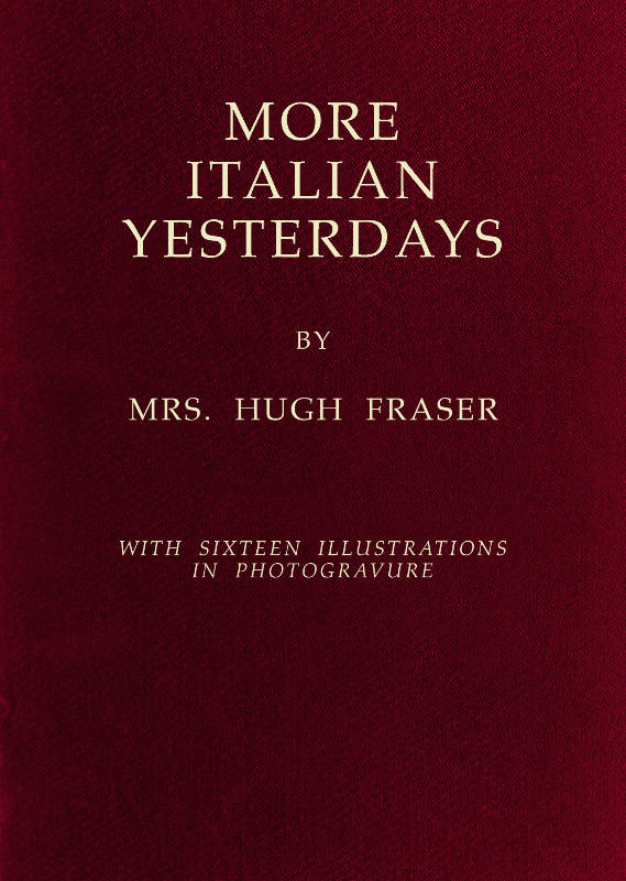 Mrs. Hugh Fraser - Daha Fazla İtalyan Dünleri