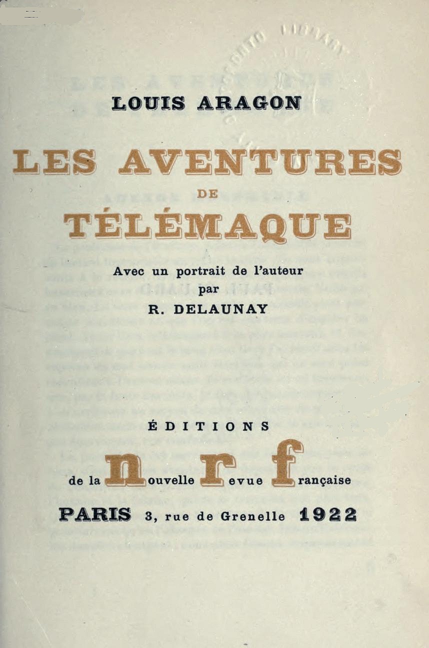 Les aventures de Télémaque Les aventures de Télémaque