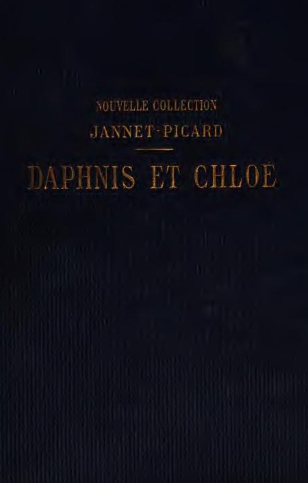Les pastorales de Longus, ou Daphnis et Chloé