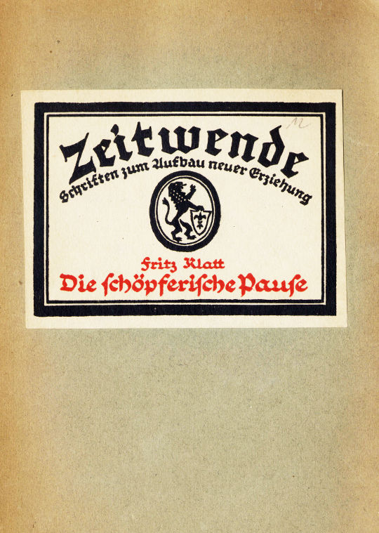 Die schöpferische Pause Die schöpferische Pause