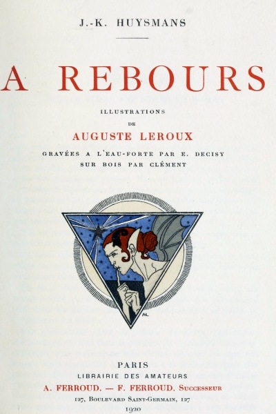 A rebours A rebours